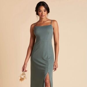 Birdy Grey Sea Glass Crepe Dress